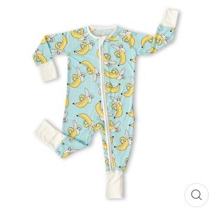 Little Sleepies Bananas Bamboo Viscose Zippy